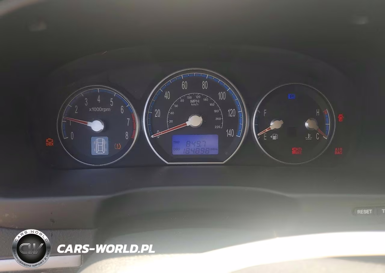 2008 Hyundai Santa Fe Gls VIN:5NMSG73D58H206521 - 9
