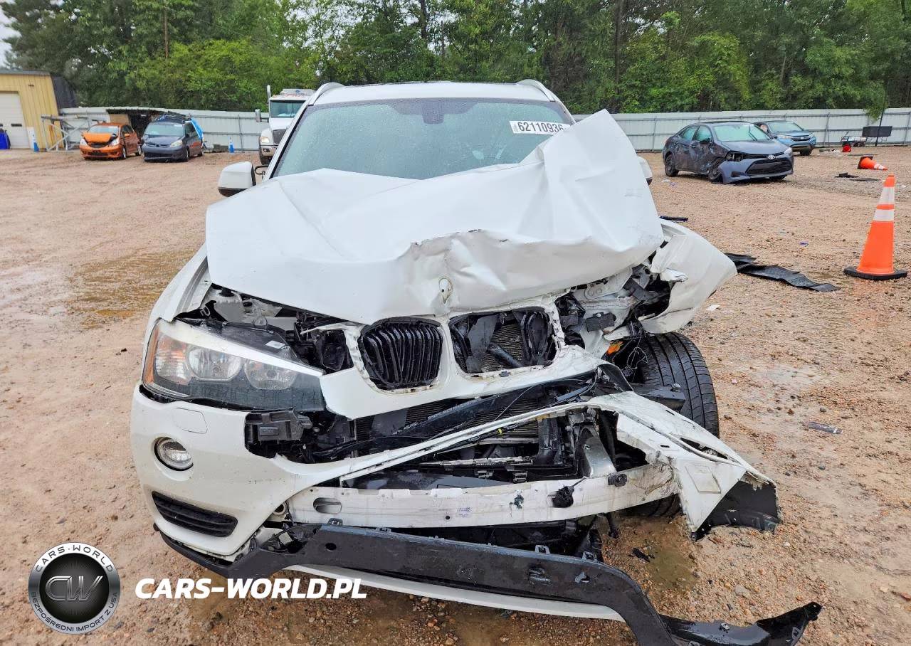 2015 BMW X3 xDrive28I VIN:5UXWX9C56F0D46341 - 5