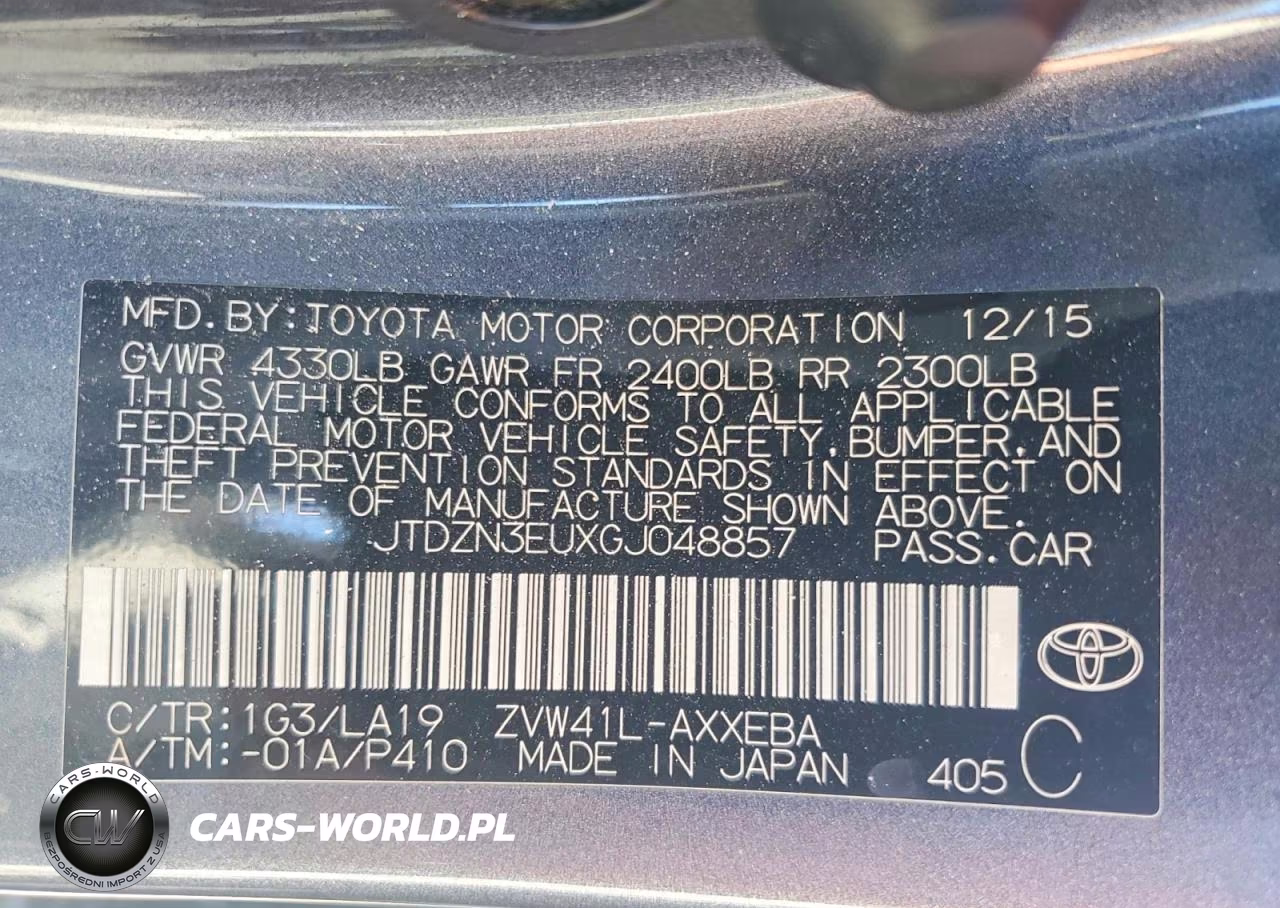 2016 Toyota Prius V Four VIN:JTDZN3EUXGJ048857 - 13