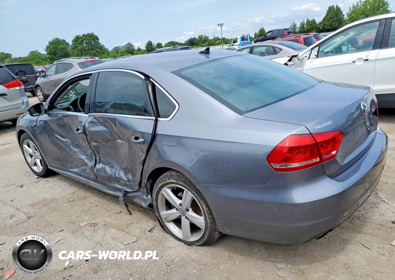 2015 Volkswagen Passat Se VIN:1VWBS7A30FC027921 - 2