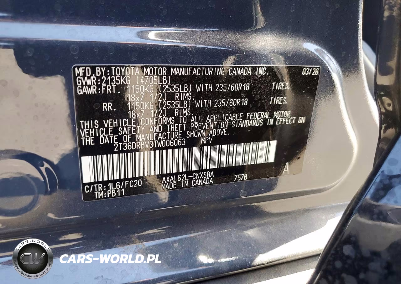 2026 Toyota Rav4 Se VIN:2T36DRBV3TW006063 - 13