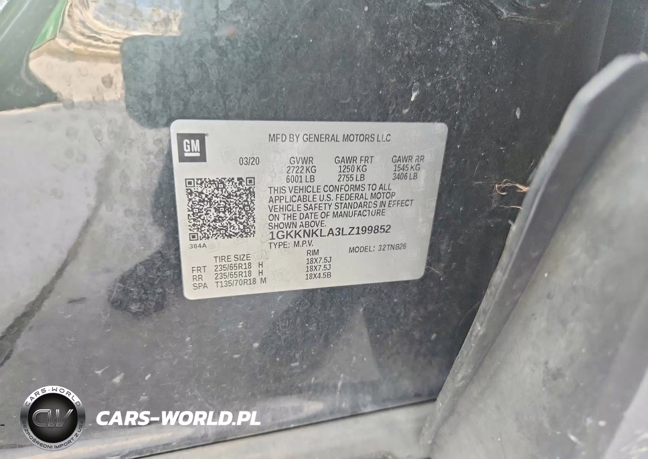 2020 GMC Acadia Sle VIN:1GKKNKLA3LZ199852 - 12