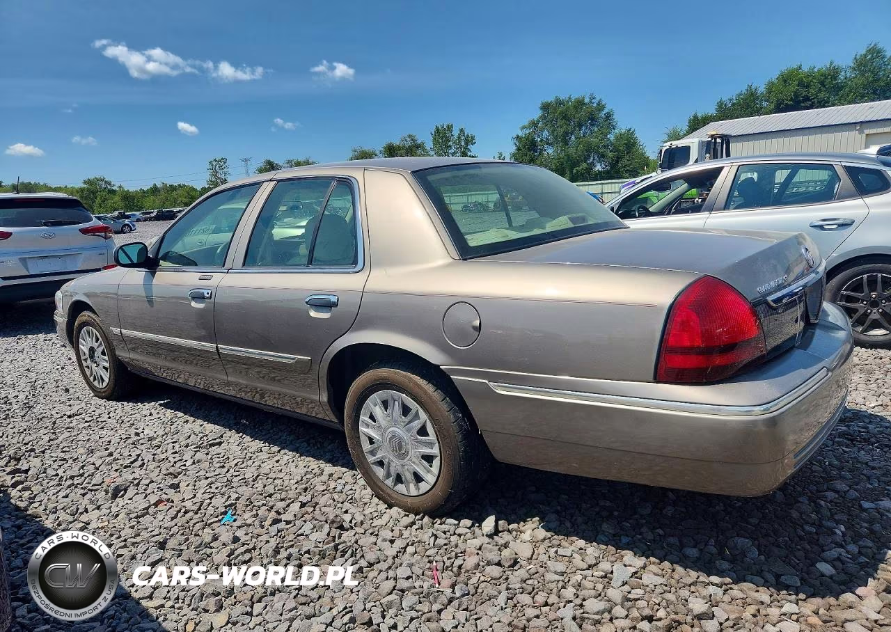 2006 Mercury Grand Marquis Gs VIN:2MEFM74V56X652277 - 2
