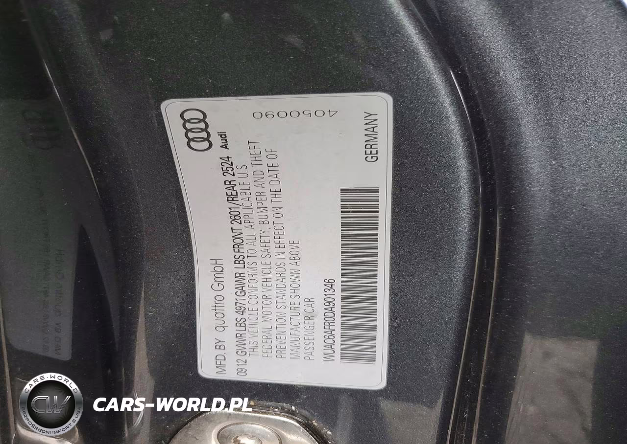 2013 Audi Rs5 VIN:WUAC6AFR0DA901346 - 12