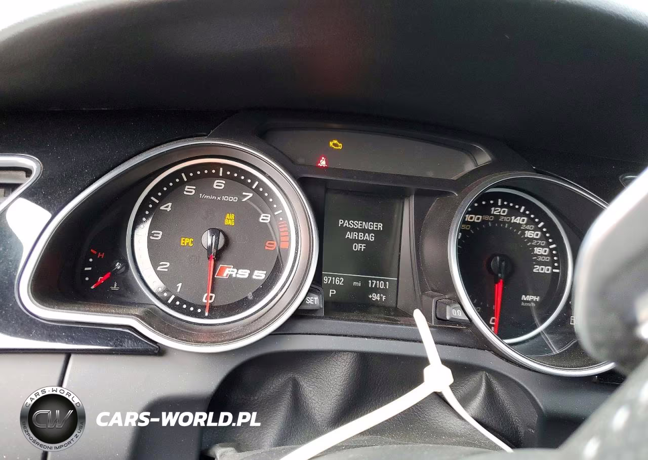 2013 Audi Rs5 VIN:WUAC6AFR0DA901346 - 9