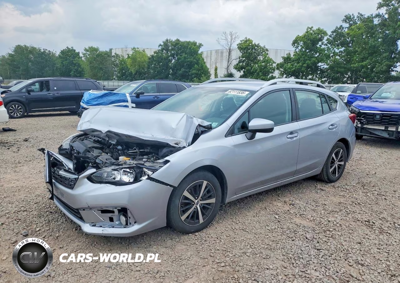 2022 Subaru Impreza Premium VIN:4S3GTAV67N3701861 - 1