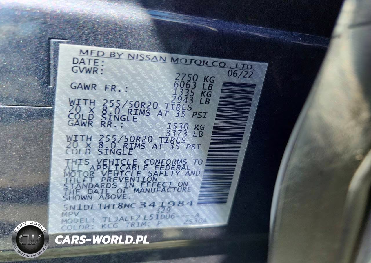 2022 Infiniti Qx60 Autograph VIN:5N1DL1HT8NC341984 - 12