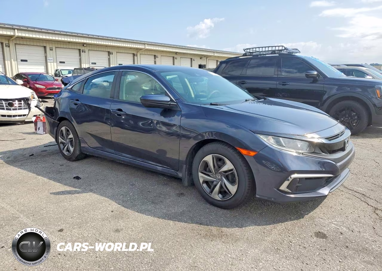2019 Honda Civic Lx VIN:2HGFC2F64KH525586 - 4