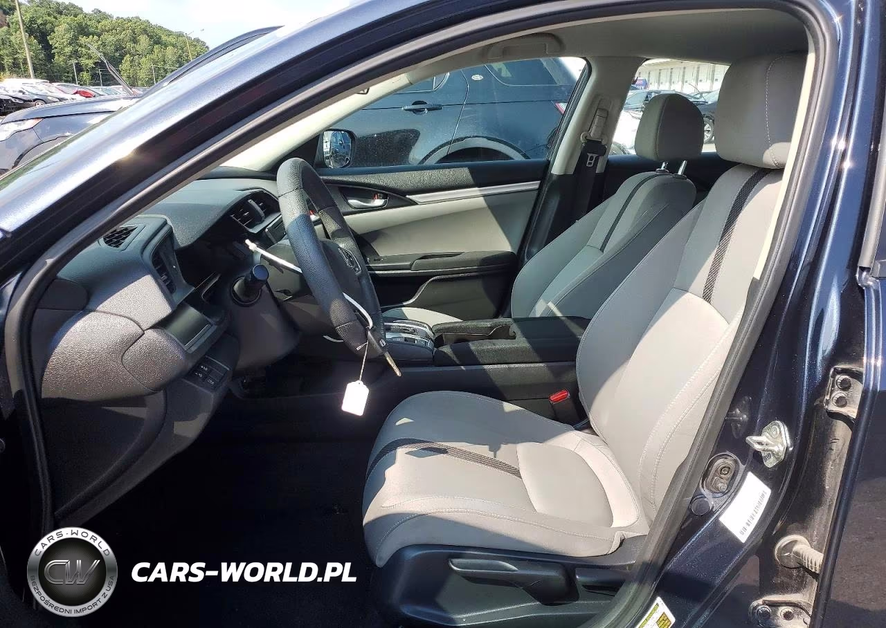 2019 Honda Civic Lx VIN:2HGFC2F64KH525586 - 7