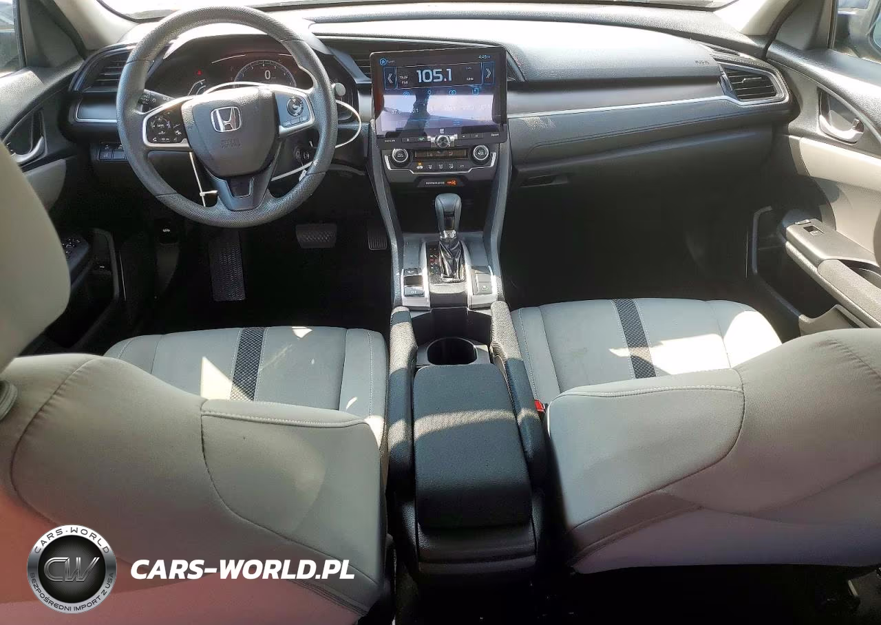 2019 Honda Civic Lx VIN:2HGFC2F64KH525586 - 8
