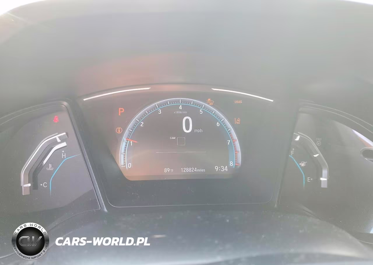 2019 Honda Civic Lx VIN:2HGFC2F64KH525586 - 9