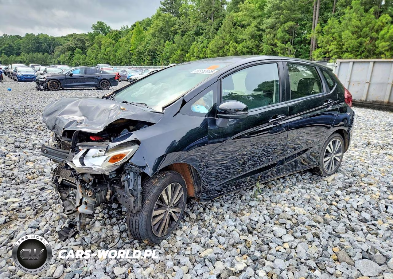 2017 Honda Fit Ex VIN:JHMGK5H94HS015592 - 1