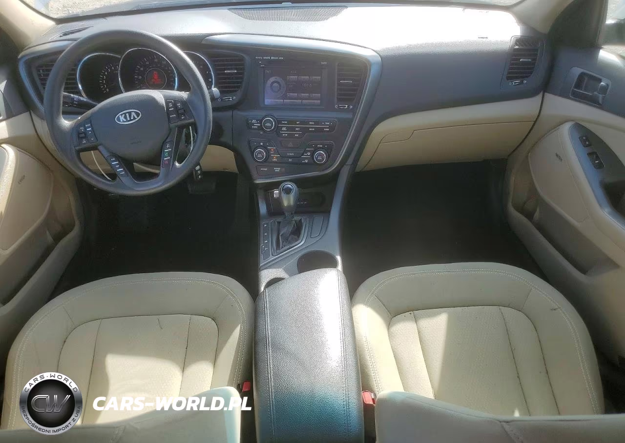 2011 Kia Optima Lx VIN:KNAGM4A79B5103426 - 8