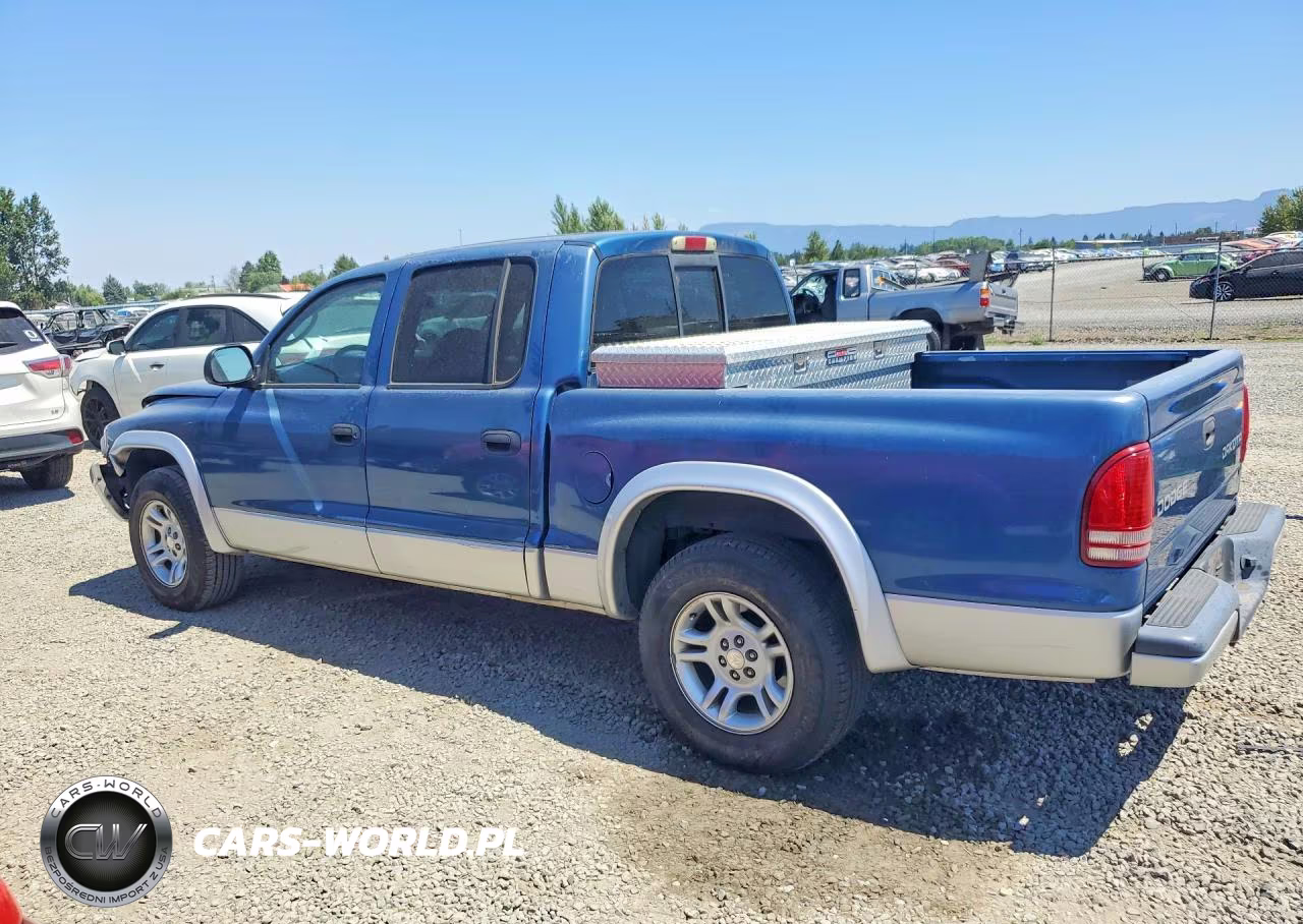 2003 Dodge Dakota Quad Slt VIN:1D7HL48N73S103030 - 2
