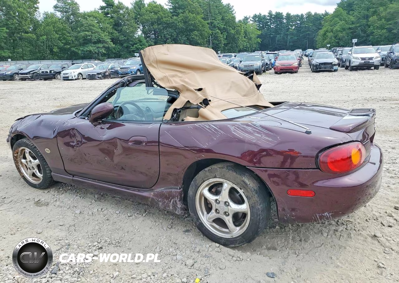 2000 Mazda Mx-5 Miata Base VIN:JM1NB3539Y0146221 - 2