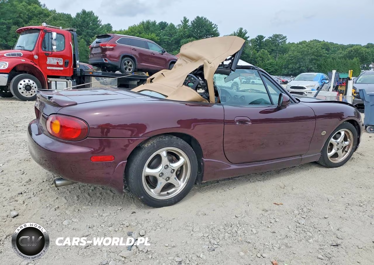 2000 Mazda Mx-5 Miata Base VIN:JM1NB3539Y0146221 - 3
