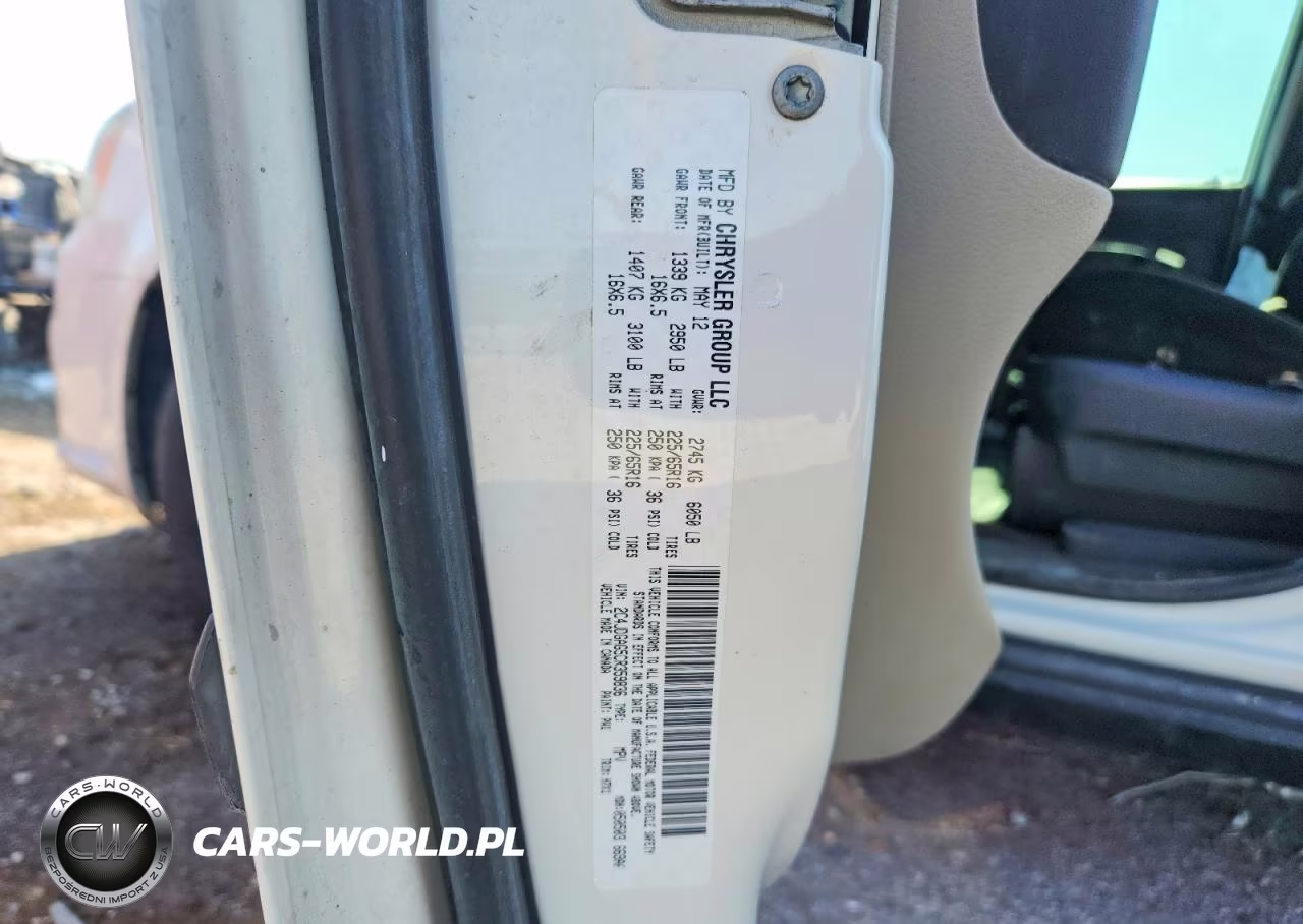 2012 Dodge Ram Van VIN:2C4JDGAG5CR359836 - 12