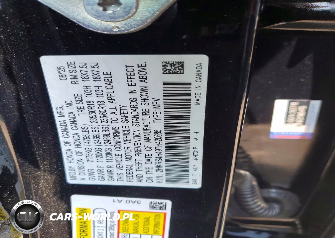 2026 Honda Cr-V Ex VIN:2HKRS4H49TH420685 - 13