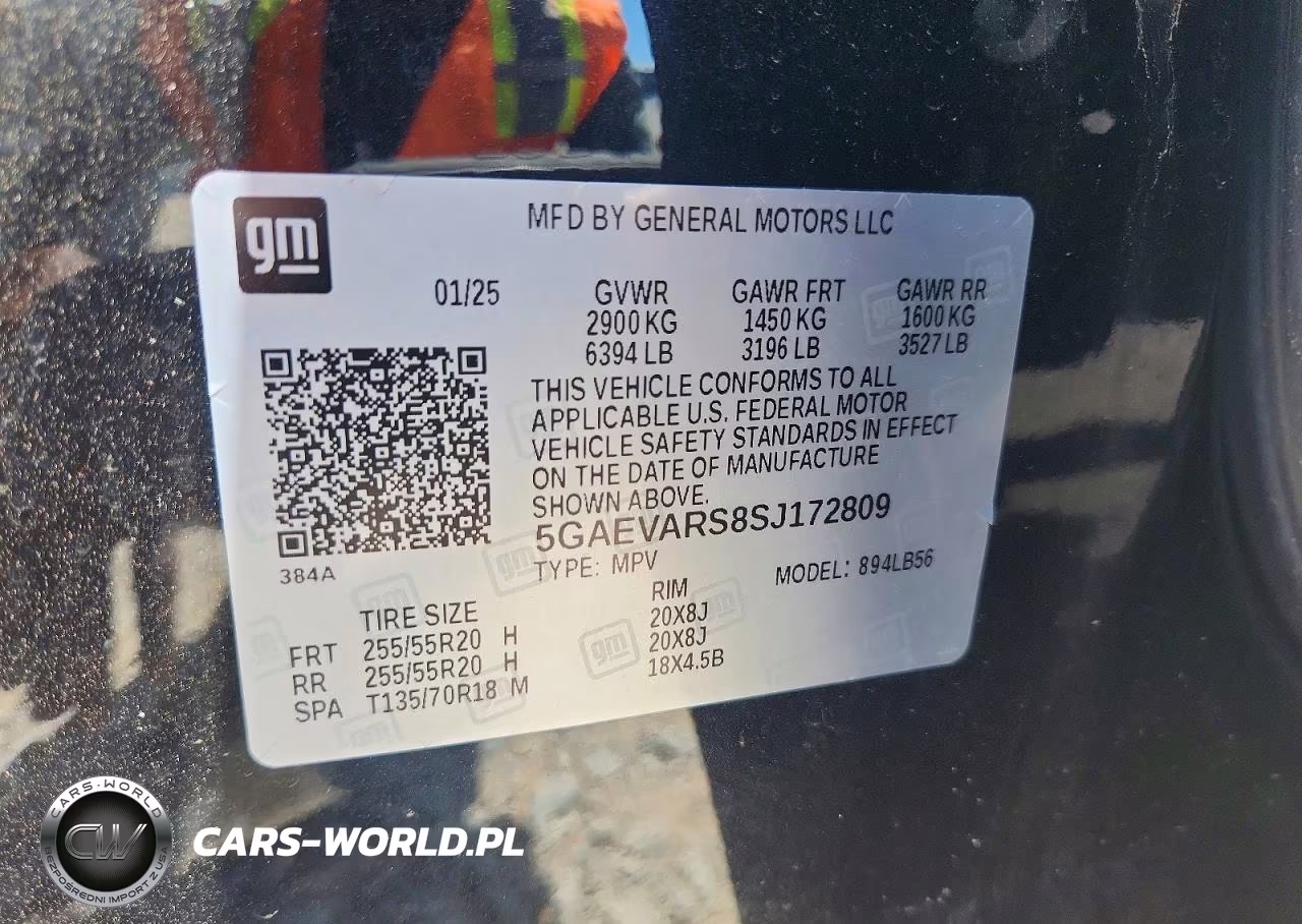 2025 Buick Enclave Preferred VIN:5GAEVARS8SJ172809 - 13