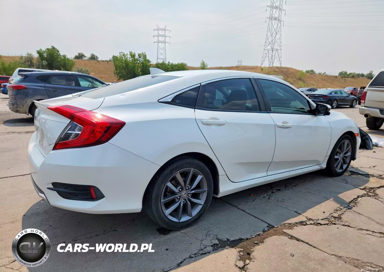 2019 Honda Civic Ex VIN:JHMFC1F30KX011954 - 3