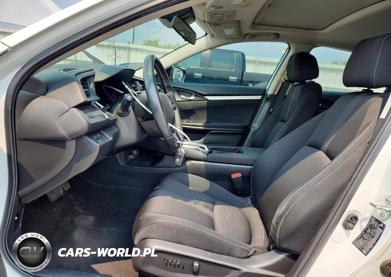 2019 Honda Civic Ex VIN:JHMFC1F30KX011954 - 7
