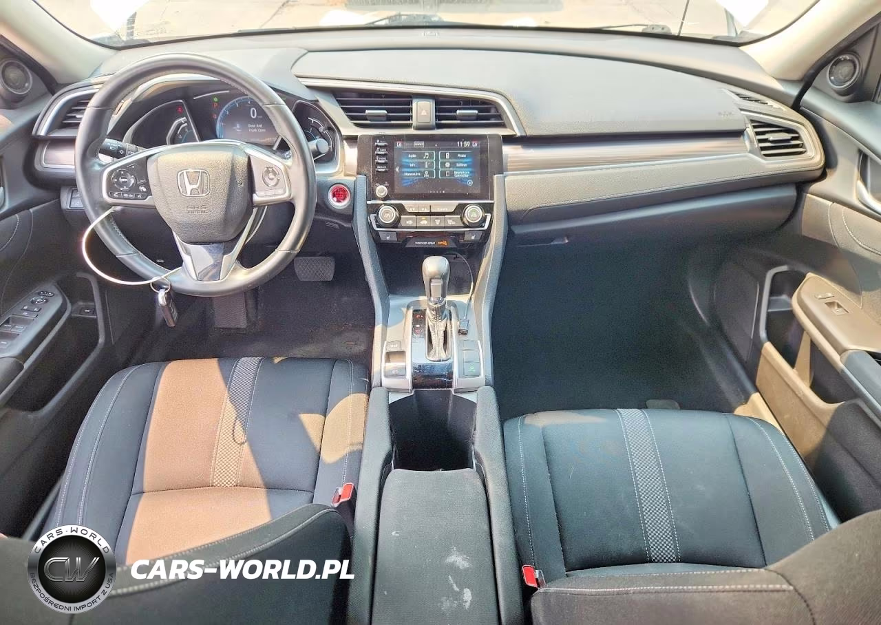 2019 Honda Civic Ex VIN:JHMFC1F30KX011954 - 8