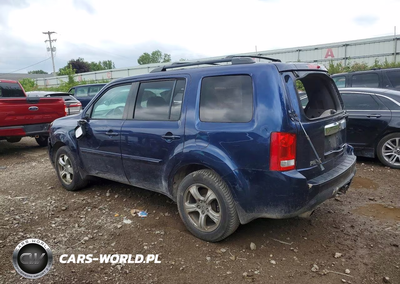 2014 Honda Pilot Ex VIN:5FNYF4H40EB045819 - 2