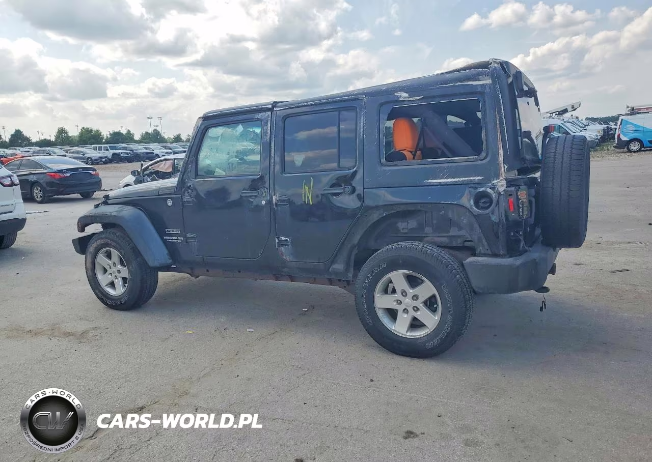 2012 Jeep Wrangler Unlimited Sport VIN:1C4BJWDG0CL198937 - 2