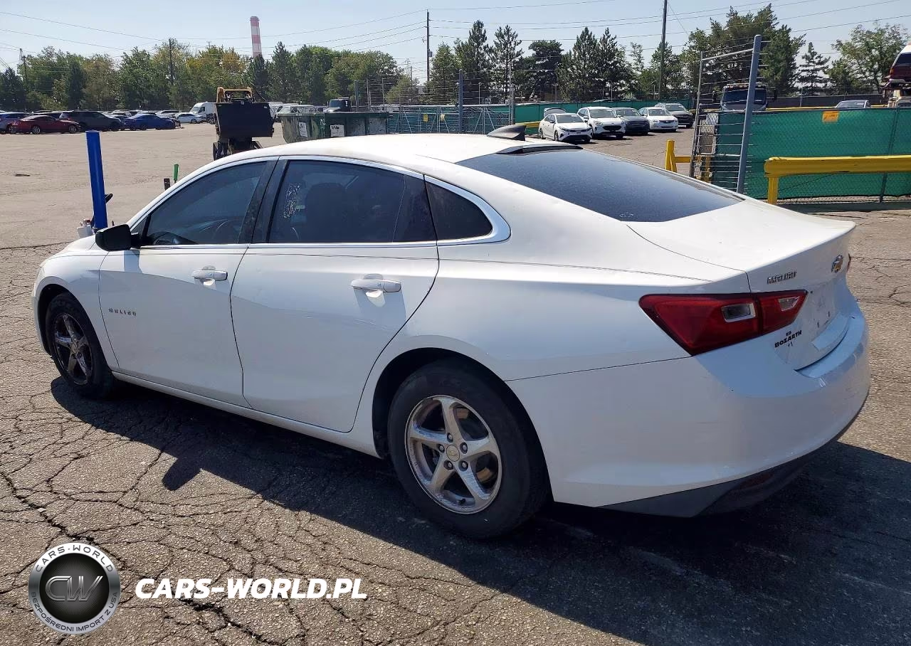 2017 Chevrolet Malibu Ls VIN:1G1ZB5ST8HF216587 - 2
