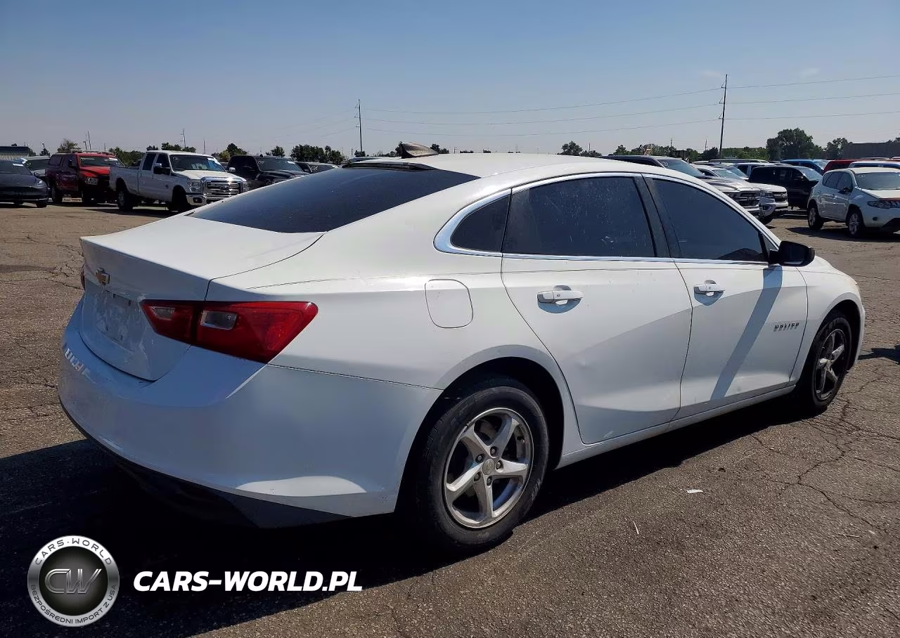 2017 Chevrolet Malibu Ls VIN:1G1ZB5ST8HF216587 - 3