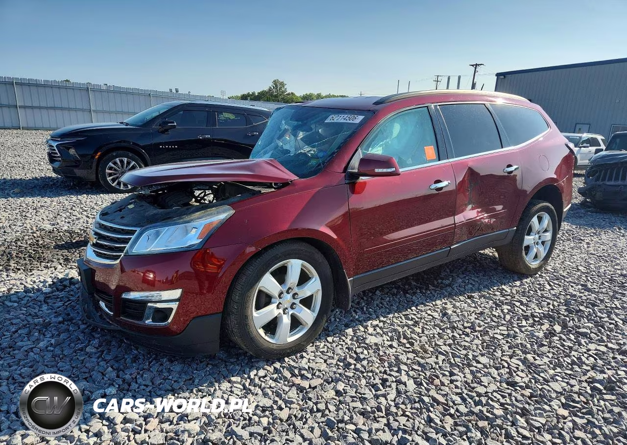 2017 Chevrolet Traverse Lt VIN:1GNKRGKD3HJ292411 - 1