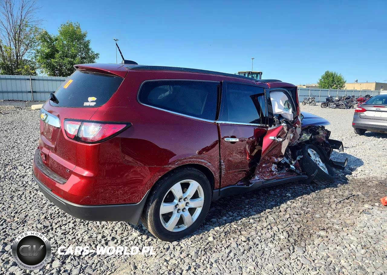 2017 Chevrolet Traverse Lt VIN:1GNKRGKD3HJ292411 - 3