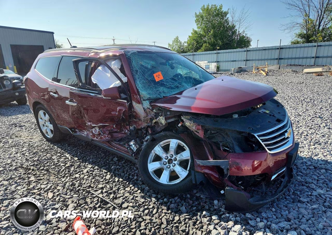 2017 Chevrolet Traverse Lt VIN:1GNKRGKD3HJ292411 - 4