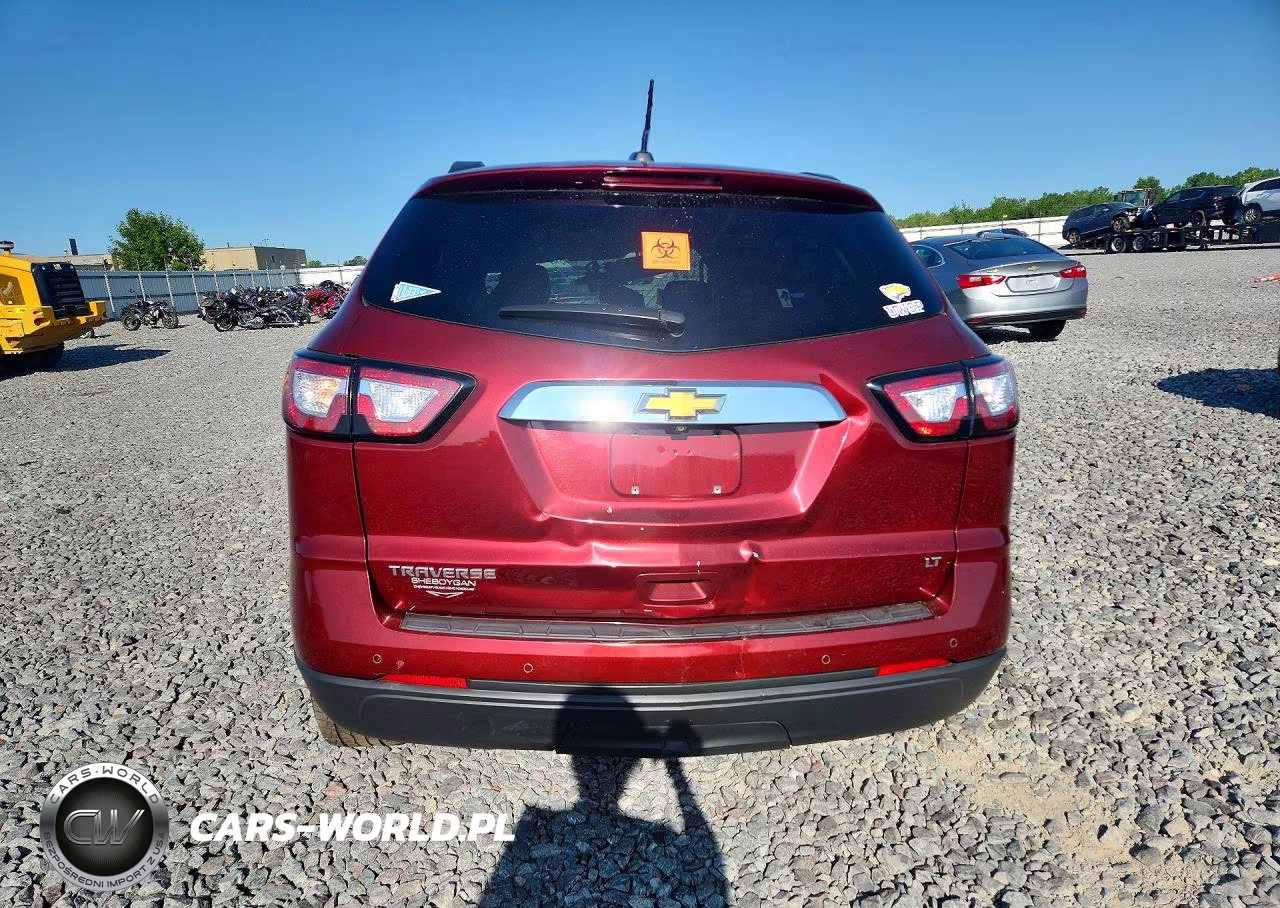 2017 Chevrolet Traverse Lt VIN:1GNKRGKD3HJ292411 - 6