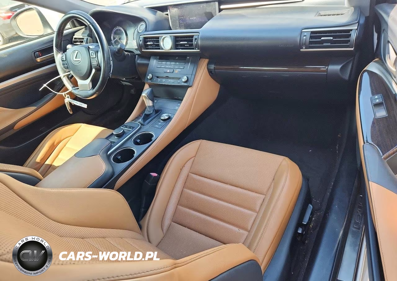 2015 Lexus Rc 350 VIN:JTHSE5BC0F5001089 - 8