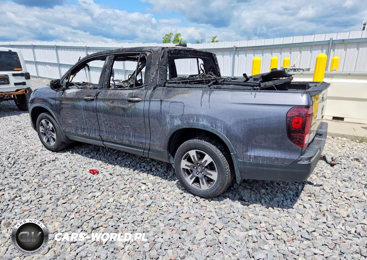 2019 Honda Ridgeline Rtl VIN:5FPYK3F71KB011894 - 2