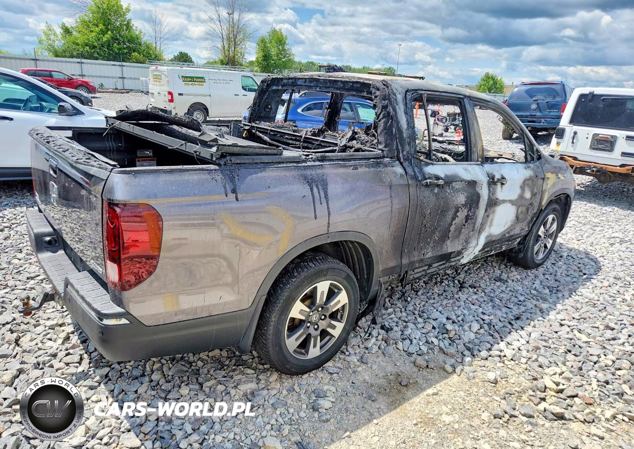 2019 Honda Ridgeline Rtl VIN:5FPYK3F71KB011894 - 3