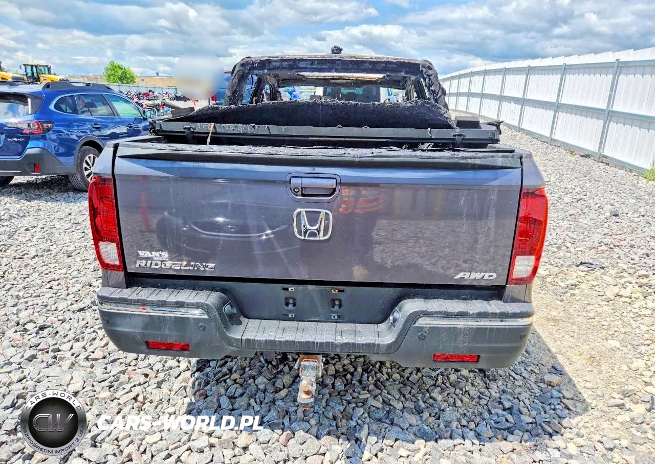 2019 Honda Ridgeline Rtl VIN:5FPYK3F71KB011894 - 6