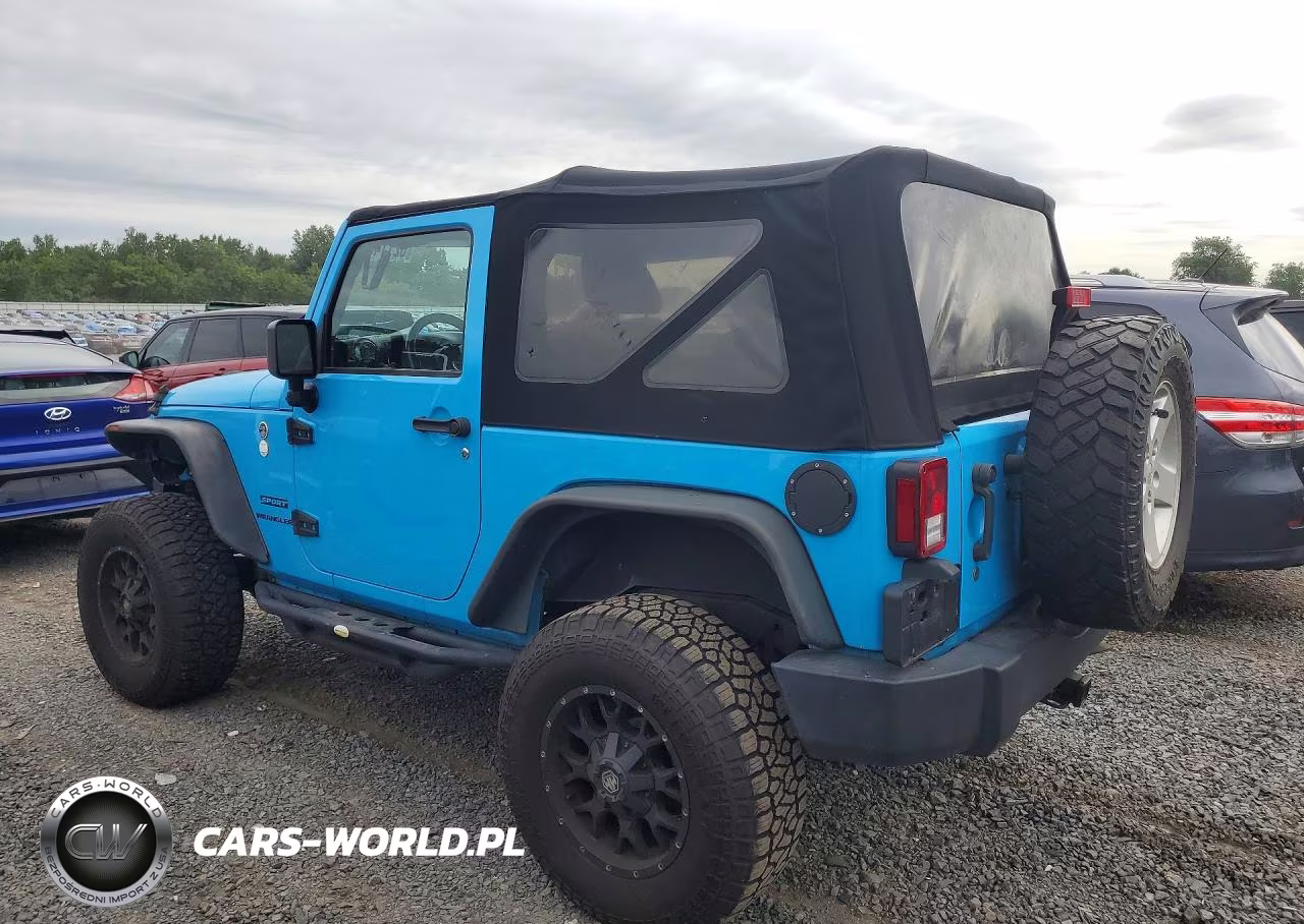 2017 Jeep Wrangler Sport VIN:1C4AJWAG6HL655550 - 2