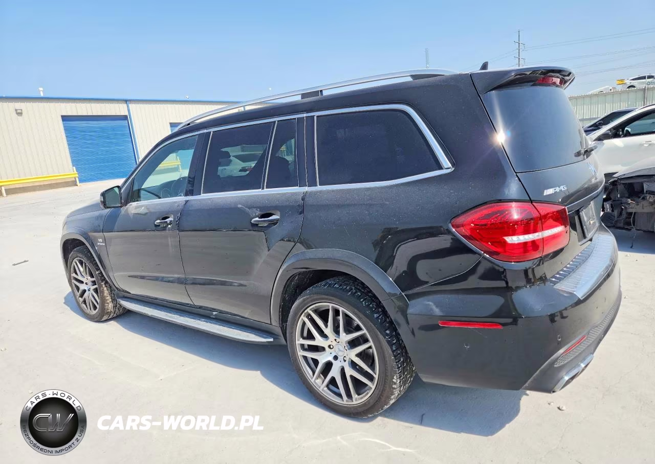 2017 Mercedes-Benz Gls 63 Amg 4Matic VIN:4JGDF7FE7HA752534 - 2