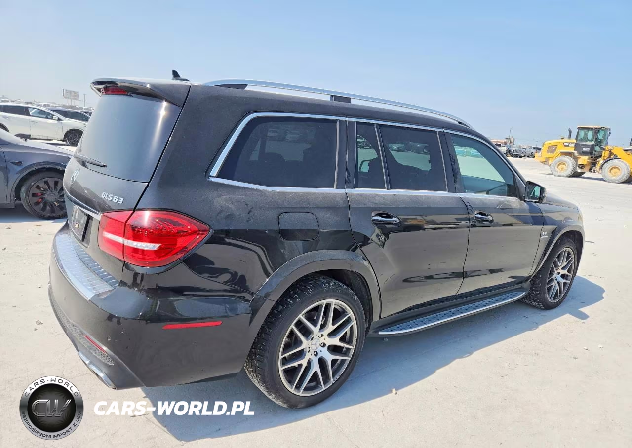 2017 Mercedes-Benz Gls 63 Amg 4Matic VIN:4JGDF7FE7HA752534 - 3