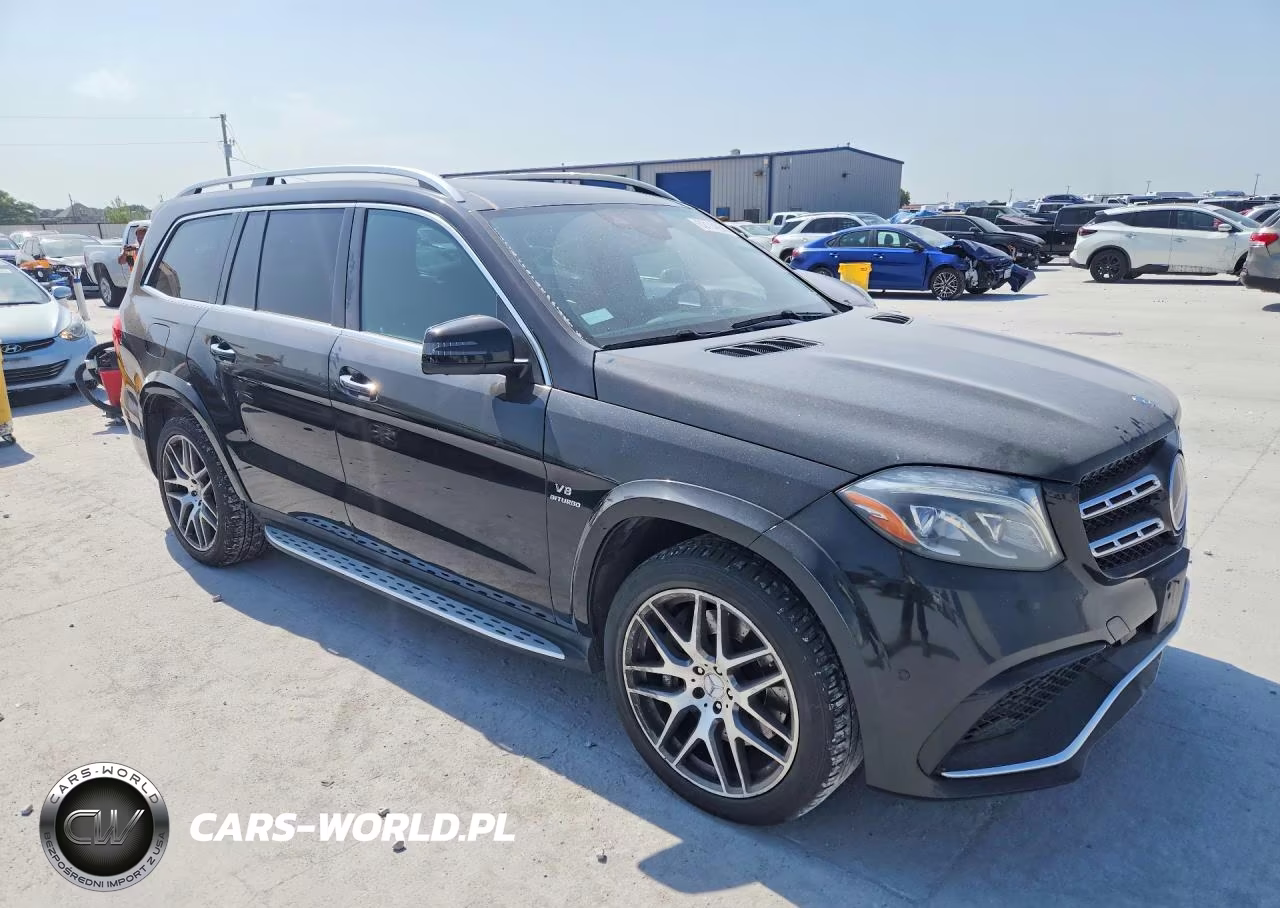 2017 Mercedes-Benz Gls 63 Amg 4Matic VIN:4JGDF7FE7HA752534 - 4