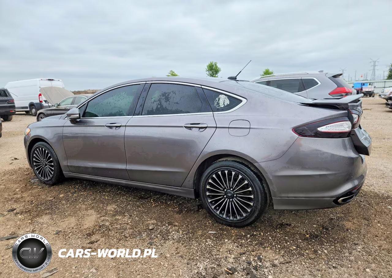 2013 Ford Fusion Titanium VIN:3FA6P0K90DR270827 - 2