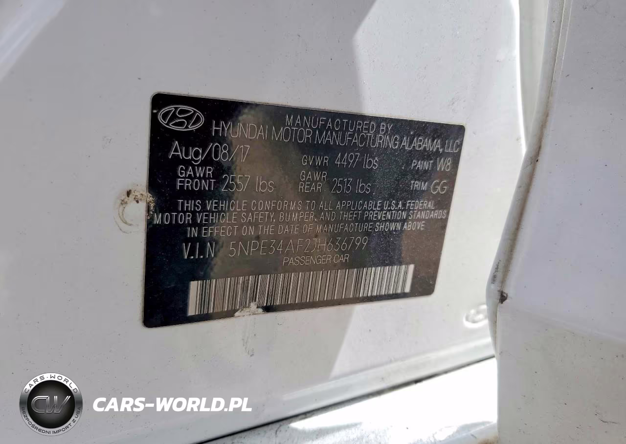 2018 Hyundai Sonata Sel VIN:5NPE34AF2JH636799 - 12