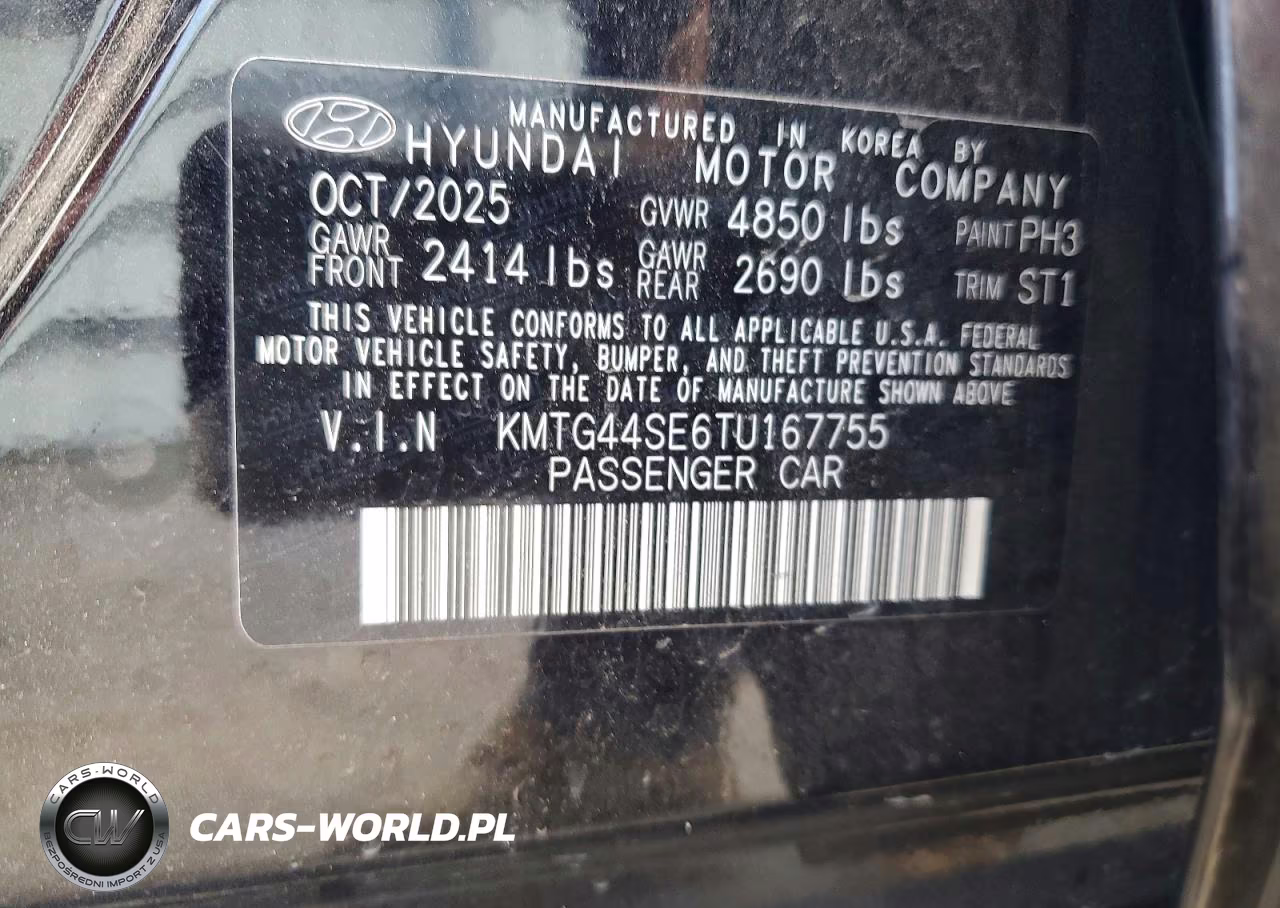 2026 Genesis G70 Sport Prestige VIN:KMTG44SE6TU167755 - 12