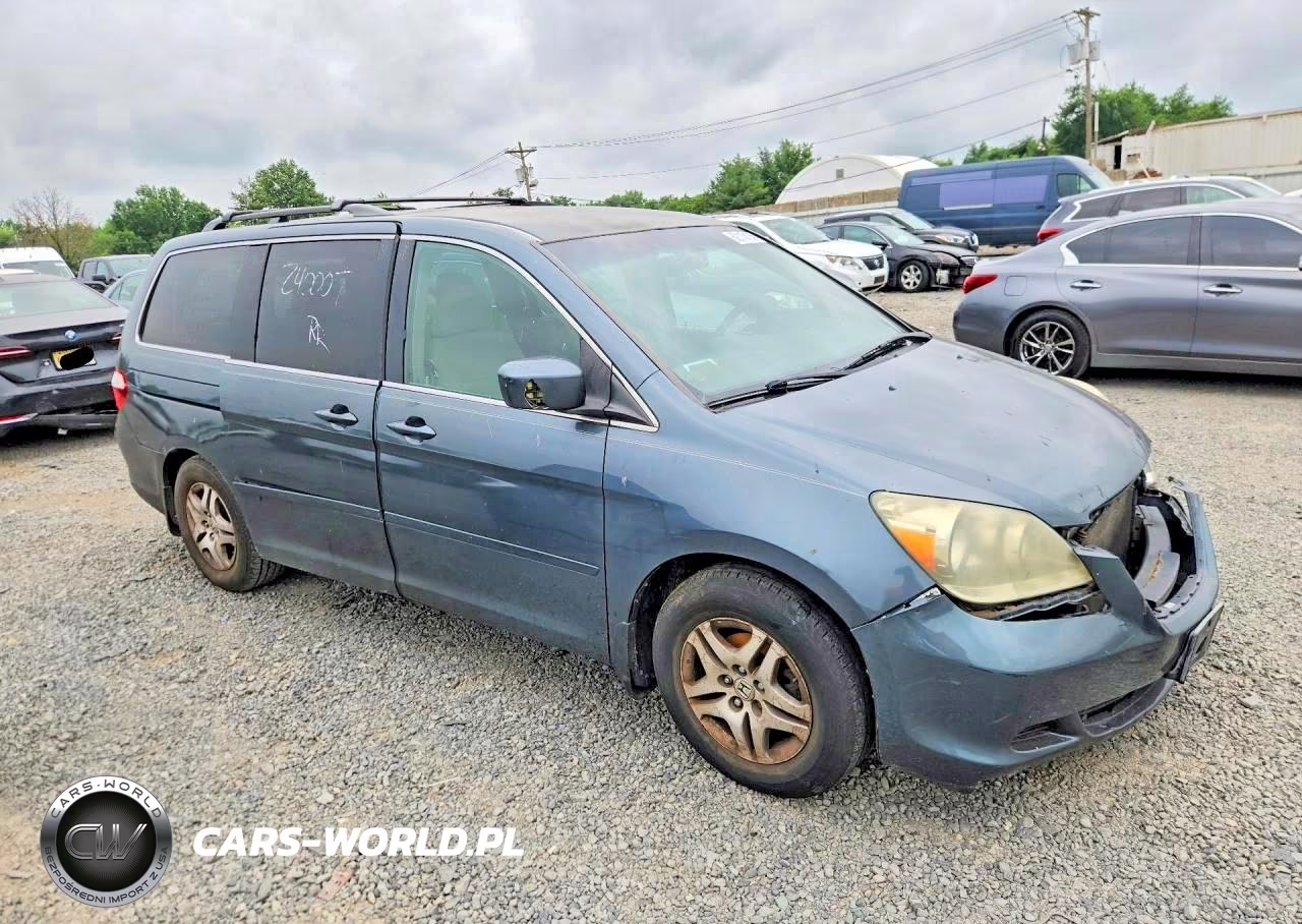 2005 Honda Odyssey Ex VIN:5FNRL38485B421626 - 4