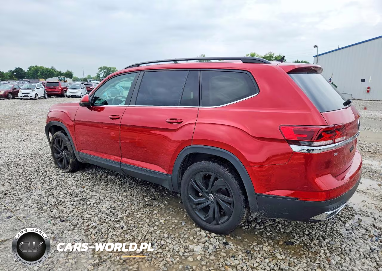 2022 Volkswagen Atlas Se VIN:1V2KP2CA3NC509976 - 2