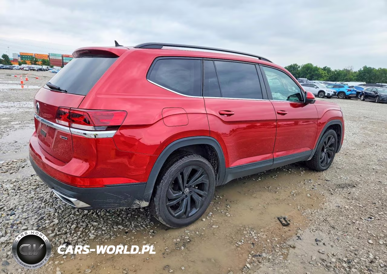 2022 Volkswagen Atlas Se VIN:1V2KP2CA3NC509976 - 3