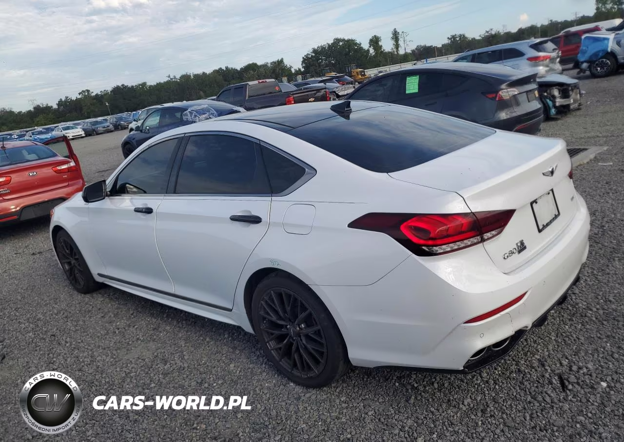 2018 Genesis G80 Sport VIN:KMHGN4JB0JU242848 - 2