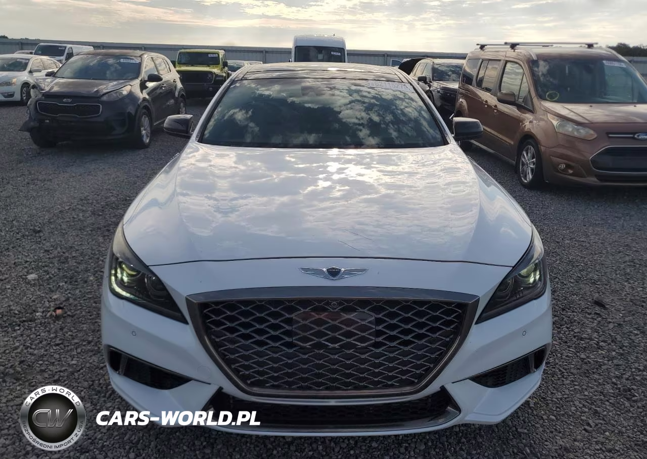 2018 Genesis G80 Sport VIN:KMHGN4JB0JU242848 - 5